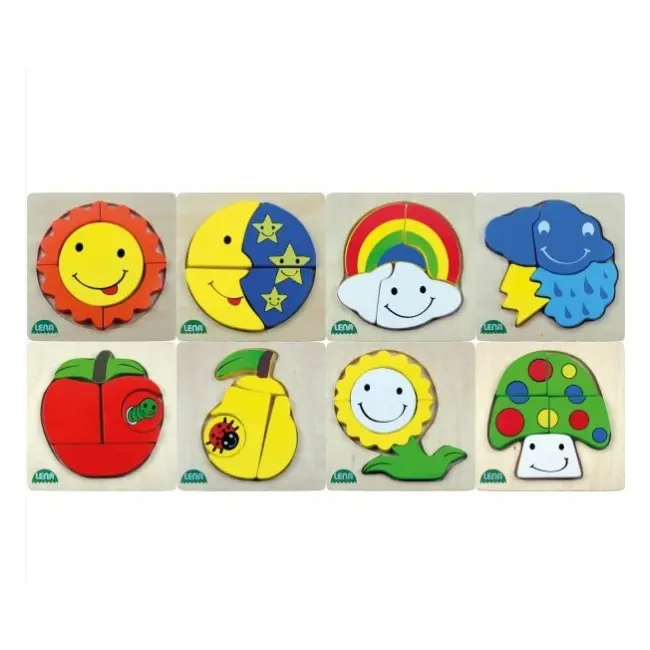 Puzzle din lemn Lena diverse modele - SOLLE32130