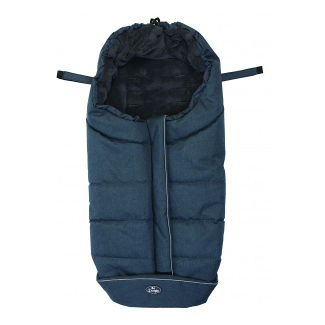 Sac de dormit pentru carucior BO Jungle Negru cu interior fleece - SOLBJB300850