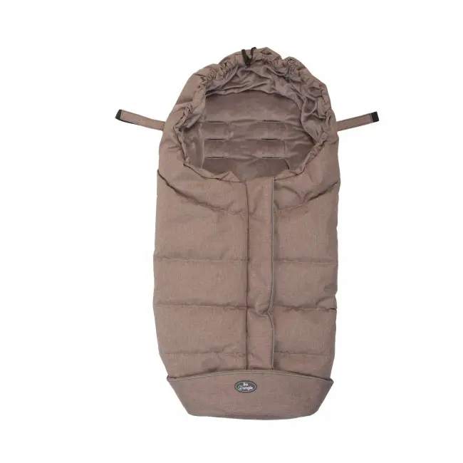 Sac de dormit pentru carucior BO Jungle Taupe cu interior fleece - SOLBJB300870