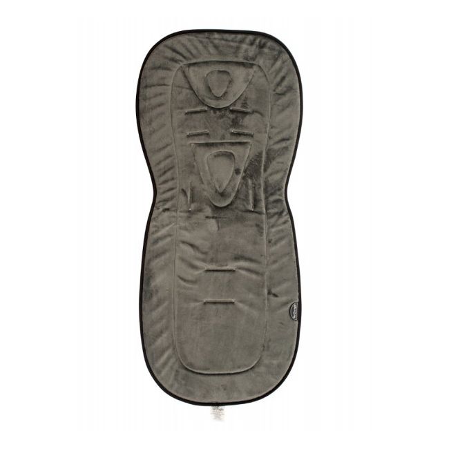 Saltea suplimentara universala gri cu negru BO Jungle pentru carucior cu 2 fete - SOLBJB300900