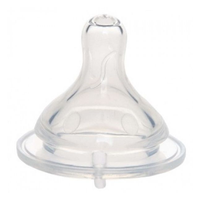 Set 2 tetine mari din silicon pentru biberon Bo Jungle  - SOLBJB595420
