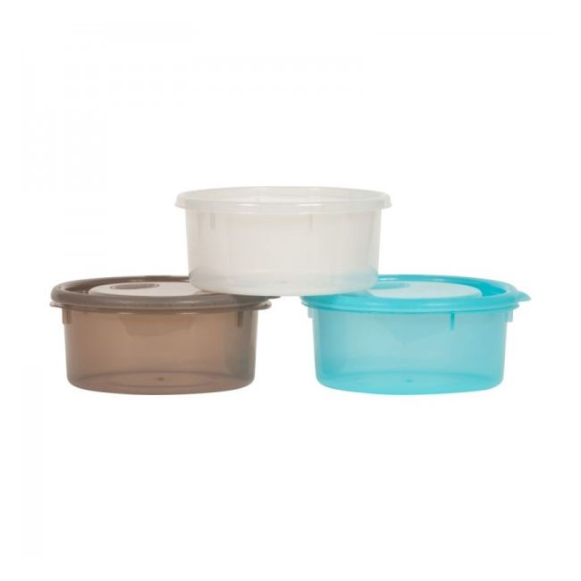 Set 3 castronele cu capac 730 ml - SOLBJB540110