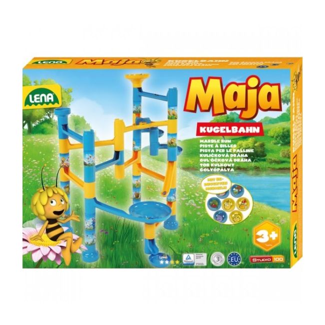 Set de joaca labirint de bile 37 piese si 7 bile Albinuta Maia - SOLLE65212