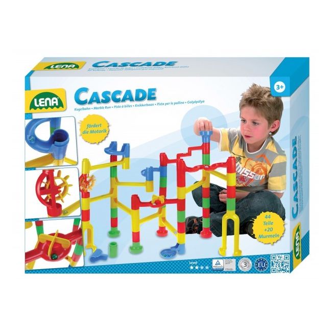 Set de joaca Lena labirint cu 20 bile si 48 piese - SOLLE65290