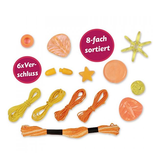 Set margele Lena pentru confectionare bratari - SOLLE32719