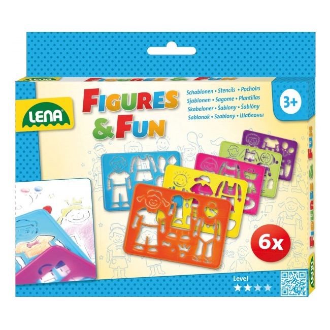 Set sabloane si figurine 65750 Lena - SOLLE65750