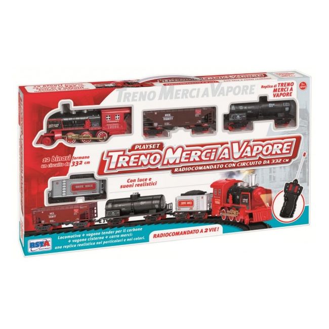 Set trenulet RS cu radiocomanda si pista 33.2 cm - SOLRS10378