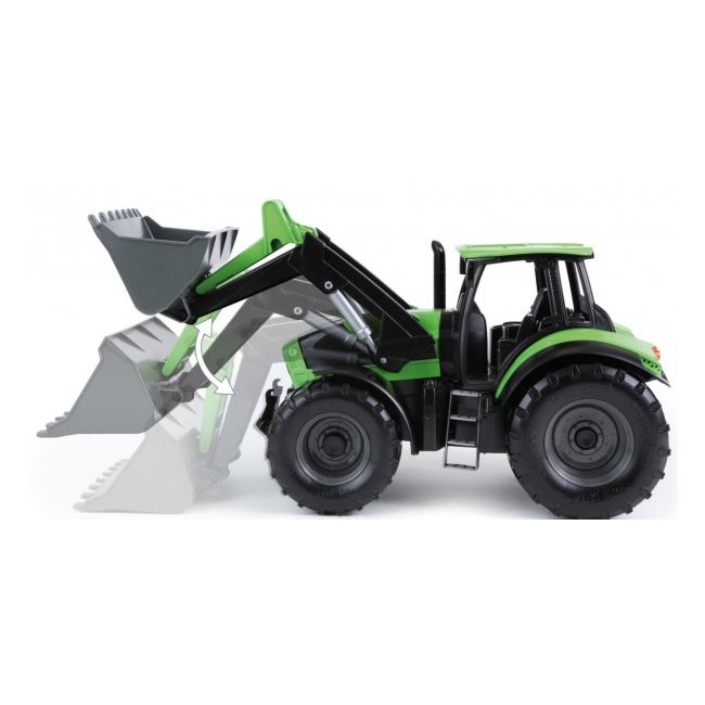 Tractor cu cupa functionala plastic Deutz Fahr Agrotron 7250 Worxx pentru copii 45 cm - SOLLE04613