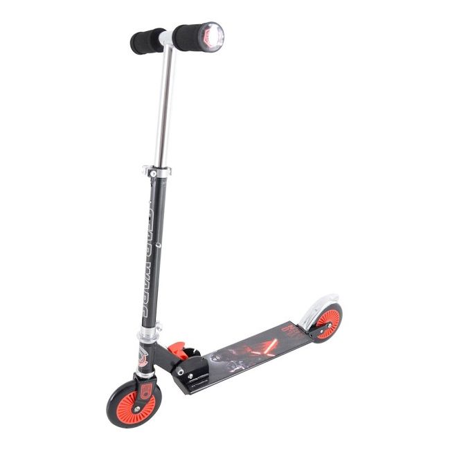 Trotineta copii 2 roti MVS 14164 pliabila si reglabila Star Wars Kylo Ren - SOLMVSM14164