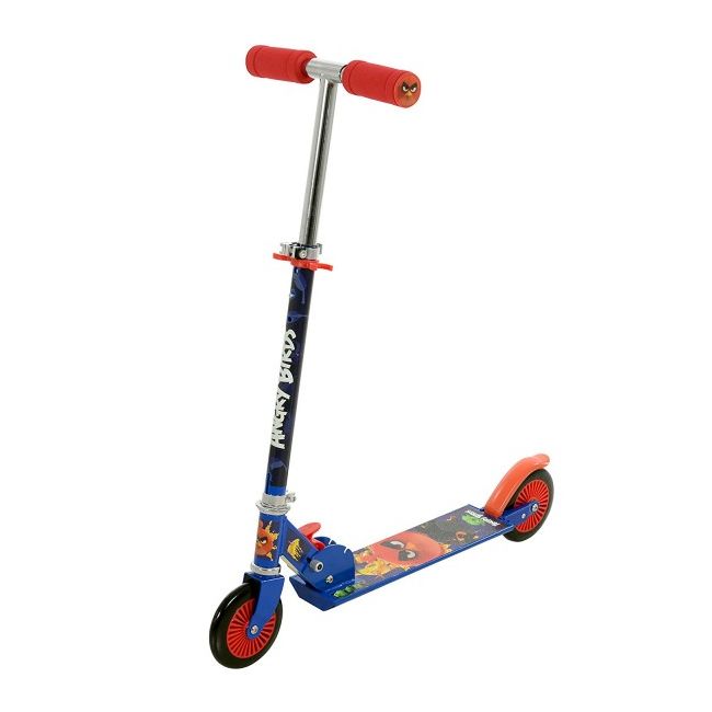 Trotineta copii 2 roti MVS 14212 pliabila si reglabila Angry Birds The Movie - SOLMVSM14212