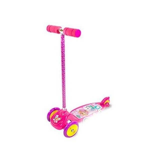 Trotineta copii Saica Paw Patrol cu 3 roti micro pentru fete - SOLSA2204
