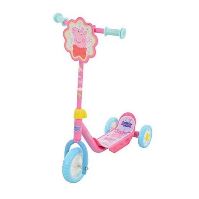 Trotineta MVS pentru copii cu 3 roti Peppa Pig - SOLMVSM14266