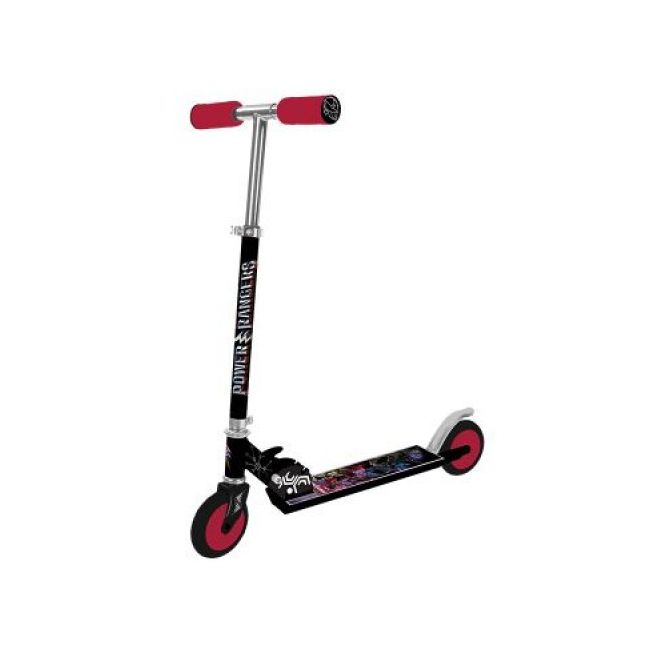 Trotineta MVS Power Rangers pliabila cu 2 roti in linie pentru copii - SOLMVSM14392
