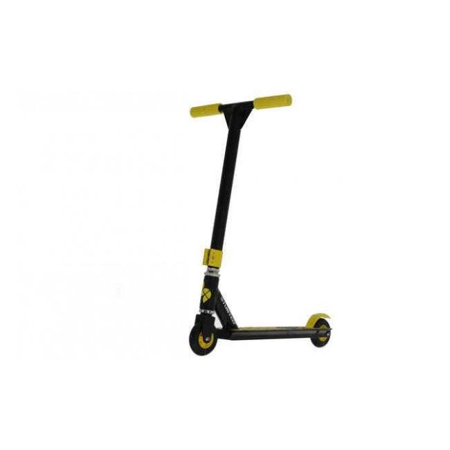 Trotineta Stunt Freestyle XL sarituri cascadorii si skatepark nivel intermediar Galben - SOLMVSM14396