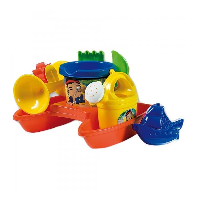 Barcuta plastic Androni Aventuri cu pirati Catamaran plaja cu stropitoare si morisca si alte accesorii - SOLAG1492-00PI