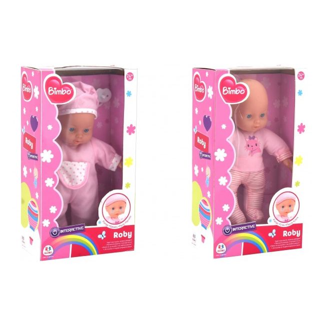 Bebelus 30 cm care plange si mananca Globo - SOLGL39072