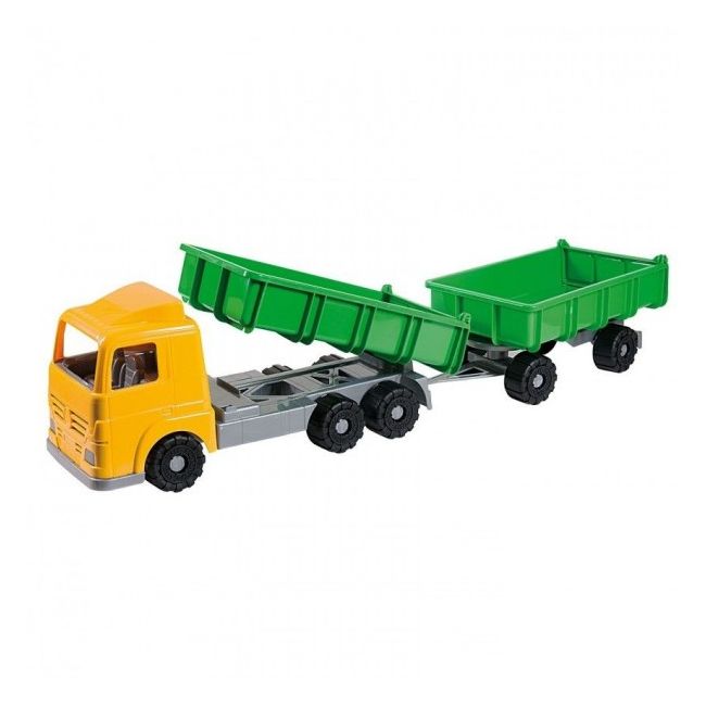 Camion cu dubla remorca plastic Androni pentru copii 50 cm - SOLAG6083-000K
