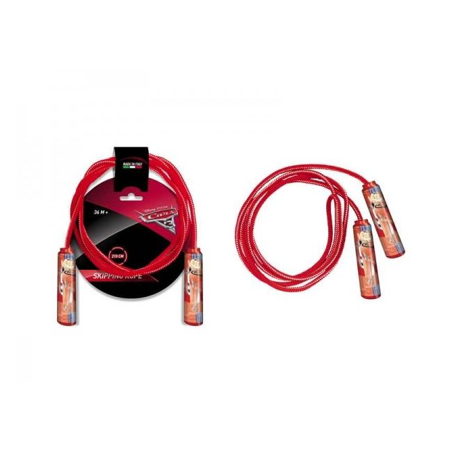 Coarda de sarit pentru copii Cars Mondo 220 cm - SOLMON09112