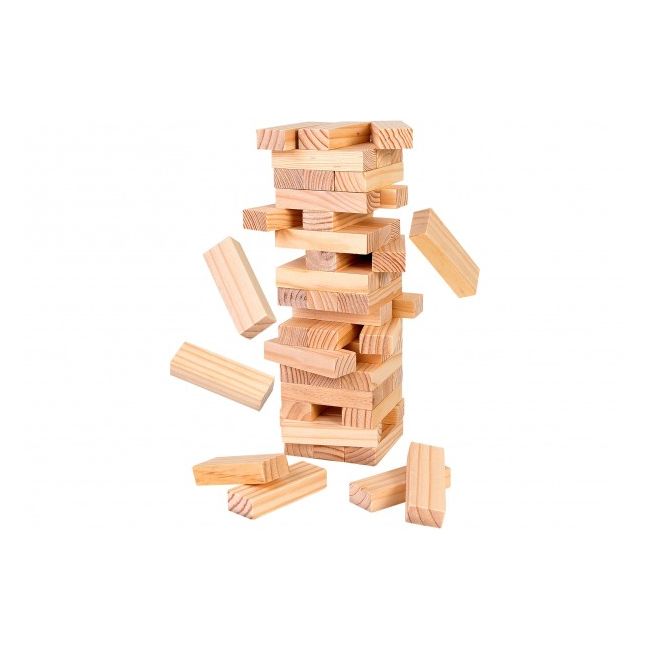 Joc de lemn Patatrack Turnul Instabil 54 piese Globo - SOLGL40319