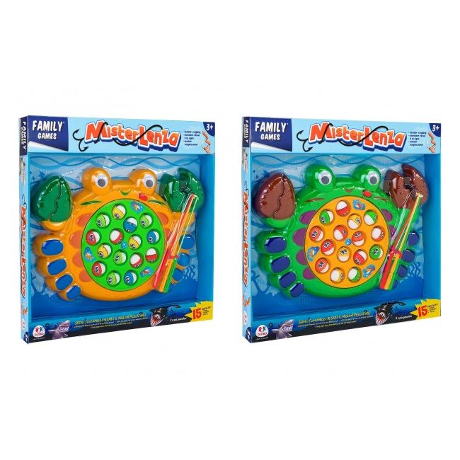 Joc pescuit cu 15 pestisori si 3 undite Globo - SOLGL38097