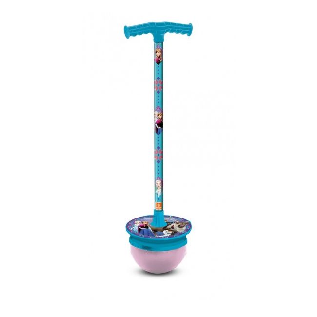 Jucarie saritoare cu maner T Ball Mondo Frozen Elsa - SOLMON01535