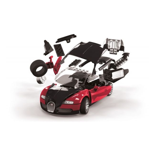 Kit constructie Airfix Bugatti Veyron Black and Red - SOLAFJ6020