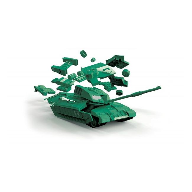 Kit constructie Airfix QUICK BUILD Challenger Tank - SOLAFJ6022