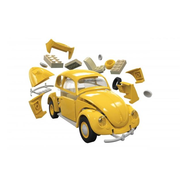Kit constructie Airfix QUICK BUILD VW Beetle yellow - SOLAFJ6023