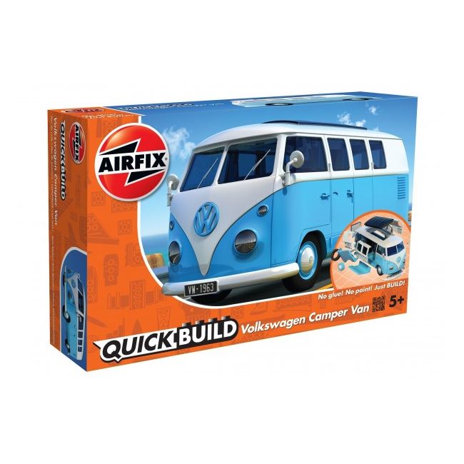 Kit constructie Airfix QUICK BUILD VW Camper Van blue - SOLAFJ6024