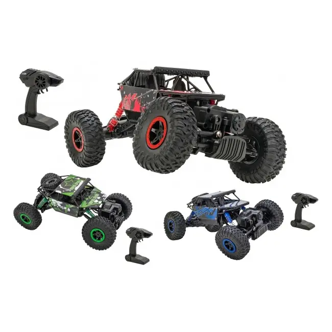 Masinuta cu telecomanda 4x4 cu roti spate flexibile pentru a urca peste obstacole - SOLGL39006