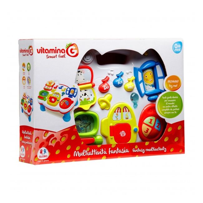 Masuta casuta Vitamina G cu activitati pentru bebelusi - SOLGL05072