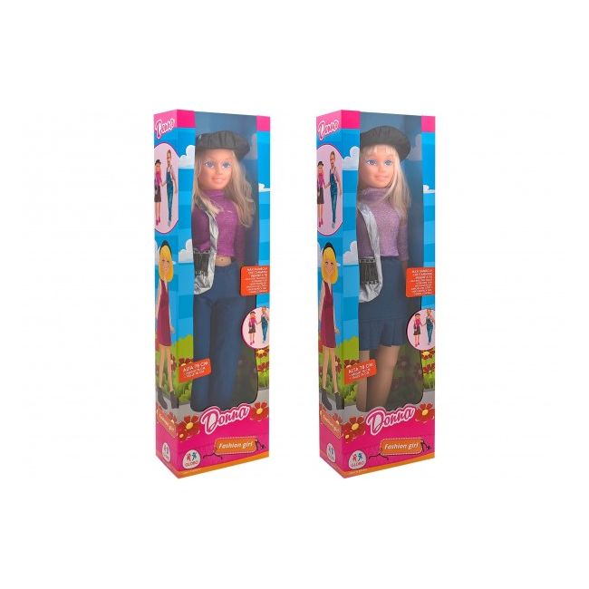 Papusa Fashion Donna 80 cm cu sistem mecanic pentru mers - SOLGL39093