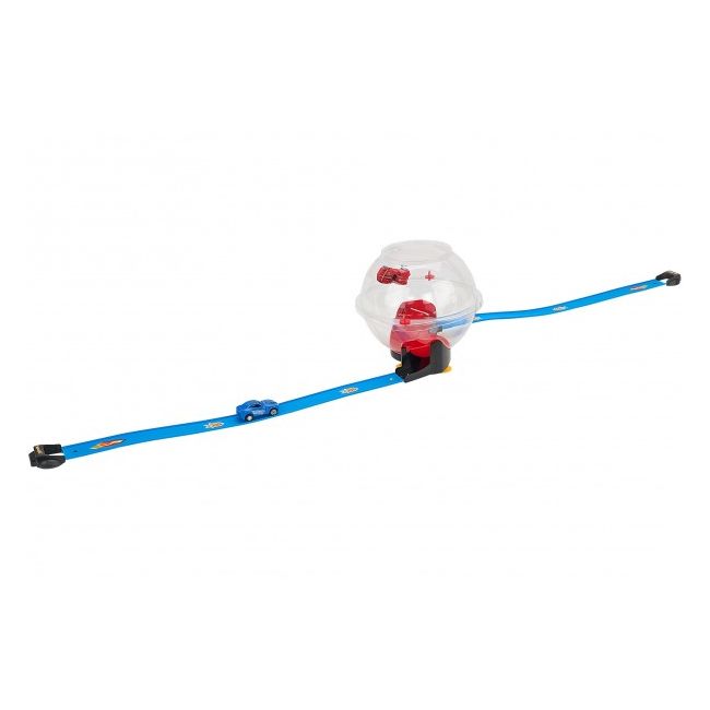 Pista sfera cu 2 masinute lungime 34 cm Wtoy 16 piese - SOLGL39010