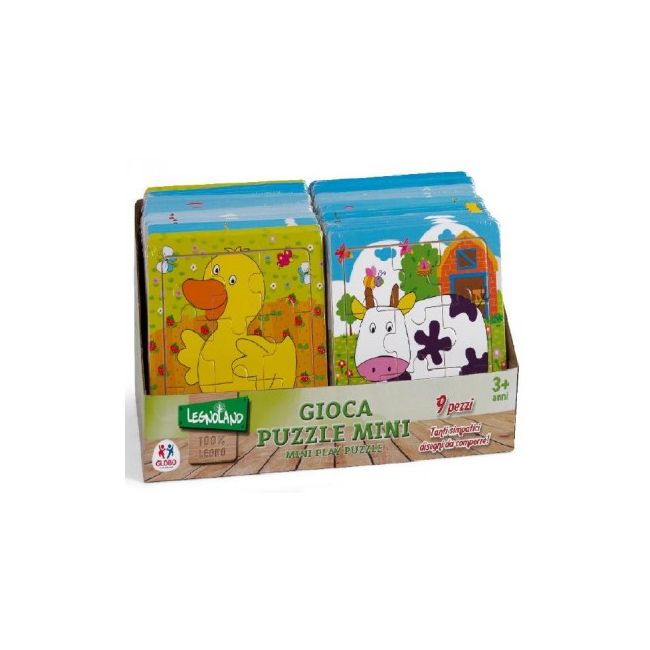 Puzzle lemn animale  10 modele - SOLGL36479