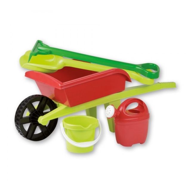 Roaba din plastic pentru copii Androni cu galetusa si stropitoare - SOLAG6302-0000