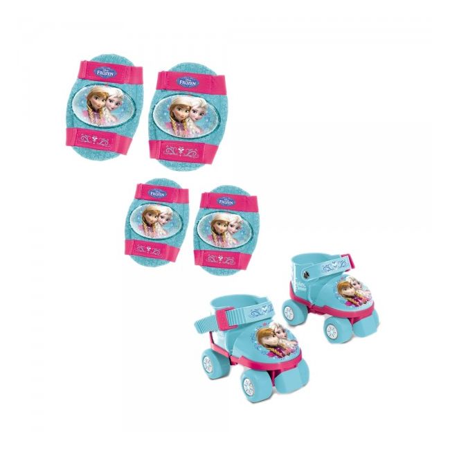 Role copii Mondo ajustabile Frozen 4 roti cu protectii - SOLMON28298