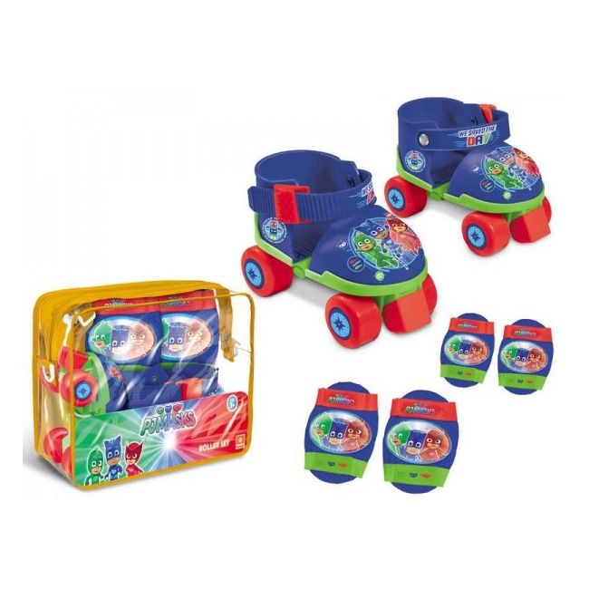 Role copii Mondo ajustabile Pj Masks 4 roti cu protectii - SOLMON18475