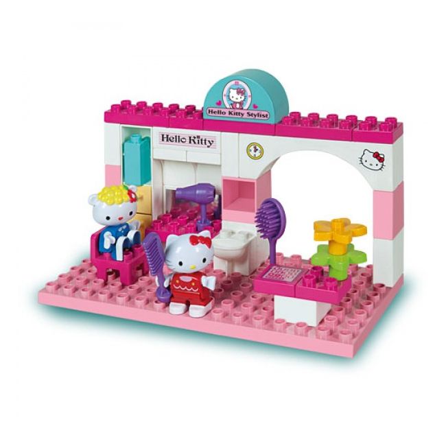 Set constructie Unico Hello Kitty 40 piese - SOLUN8692-00HK
