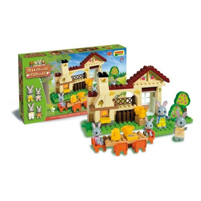 Set constructie Unico Maximilian Families Grill-Barbeque 70 piese - SOLUN8934