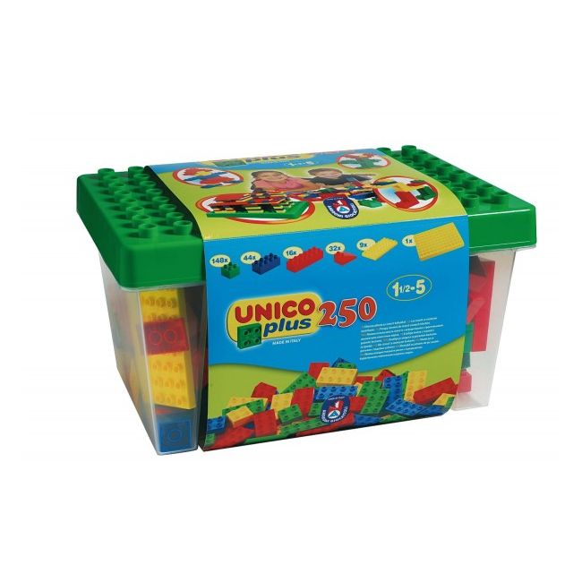 Set constructie Unico Plus Galeata cu 250 de piese - SOLUN8525