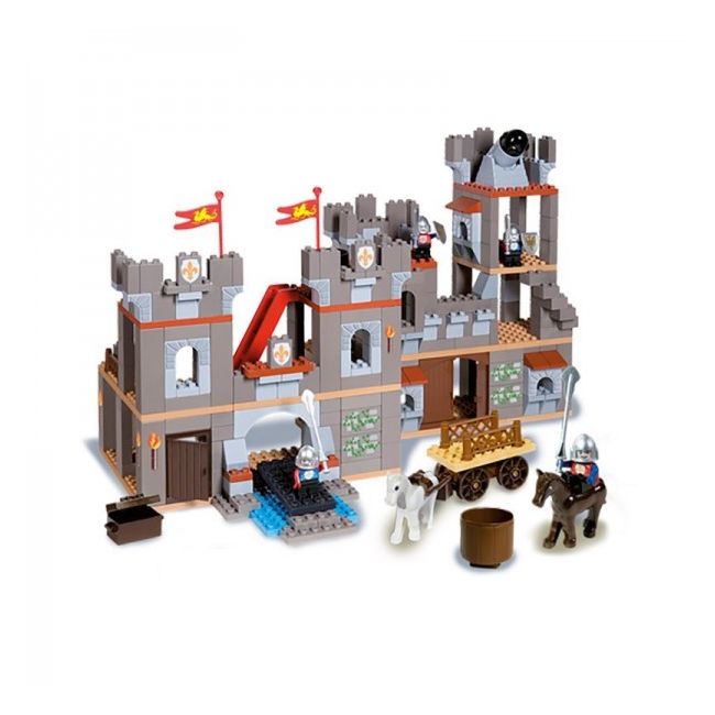 Set cuburi constructie Castel Unico - SOLUN8570