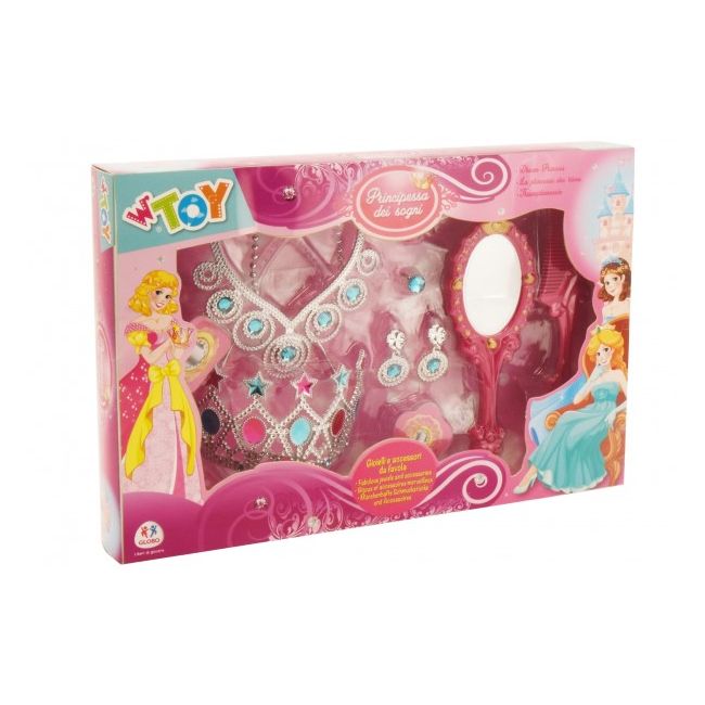 Set frumusete cu oglinda si pieptene Globo - SOLGL38499