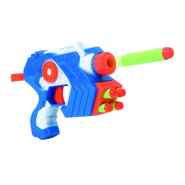 Set pistol cu gloante moi si tinte pentru copii Globo Wtoy - SOLGL37952