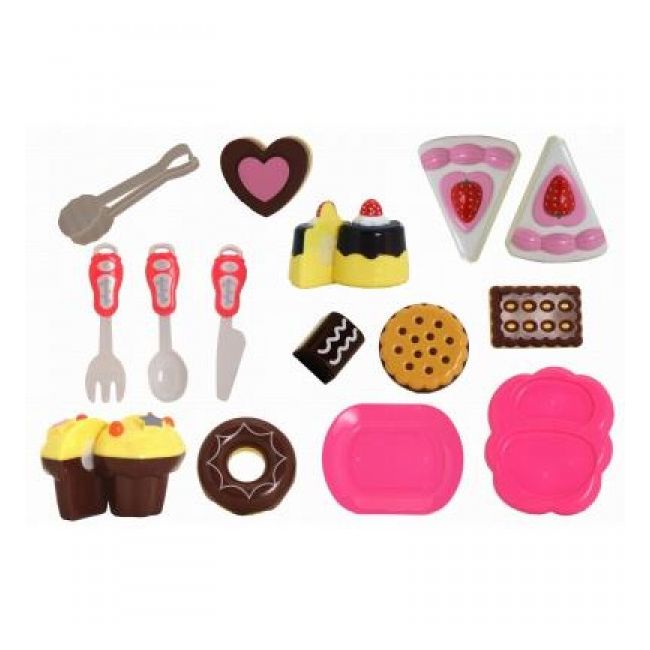 Set prajituri Globo cu accesorii cu velcro - SOLGL38962