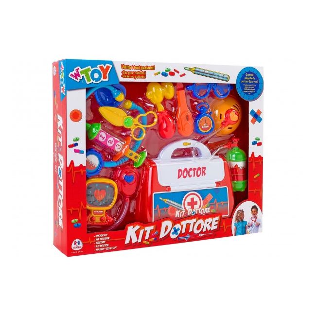 Set trusa doctor Globo cu valiza de plastic - SOLGL37747