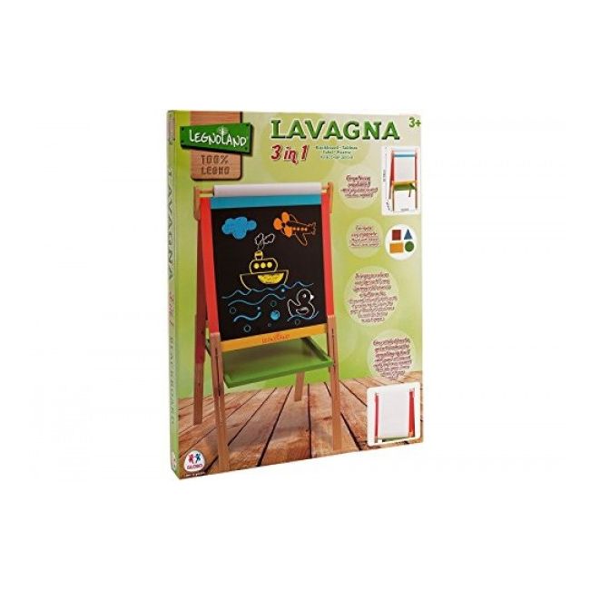 Tabla din lemn 55 cm x 106 cm x 55 cm cu inaltime reglabila Globo - SOLGL37345