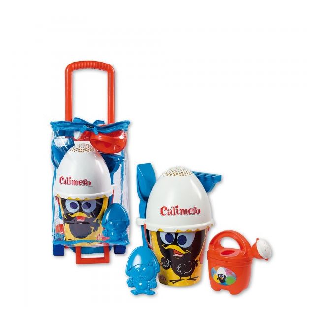 Troller plaja Calimero Androni cu galetusa stropitoare si accesorii - SOLAG6402-0CAL
