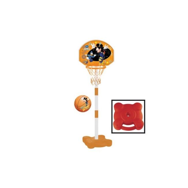 Cos de baschet cu minge pentru copii Mickey Mouse - SOLMON18085