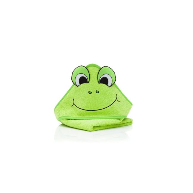 Prosop brodat Frog, green, 75x75 cm. Fillikid KRS1033-02