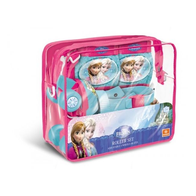 Role copii Mondo ajustabile Frozen 4 roti cu protectii - SOLMON28298